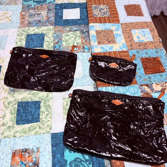 MZ Wallace Large Metro Tote, Black Lacquer - Picture 5 of 10